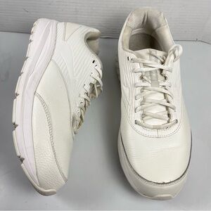 Brooks Addiction Walker 2 White Running Shoes Sneakers Mens Size 13